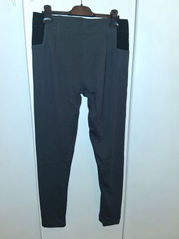 Pantaloni Leggings elasticizzati Cavallerizza Sportivi Donna Tessuto Tecnico - Foto 8