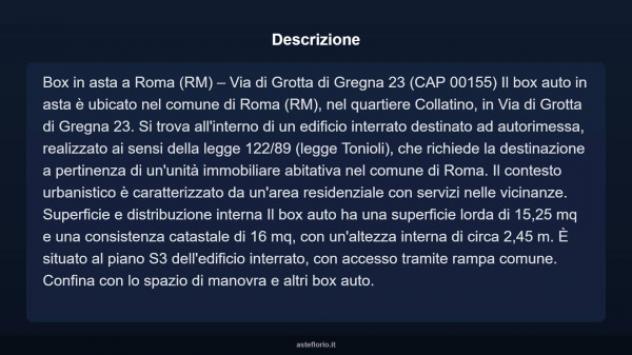 Immobile in asta di 15 m² in vendita a Roma - Foto 5