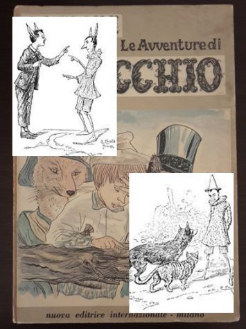LE AVVENTURE DI PINOCCHIO nuova editrice internazionale 1967.