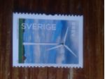 Un francobollo della Svezia, nuovo