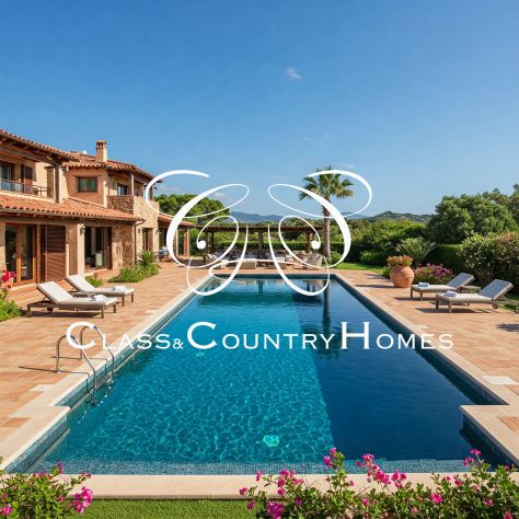 Villa Esclusiva a Porto Cervo: Residenza di Pregio con Vista Panoramica