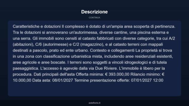Immobile in asta di 1618 m² in vendita a Gignese - Foto 10