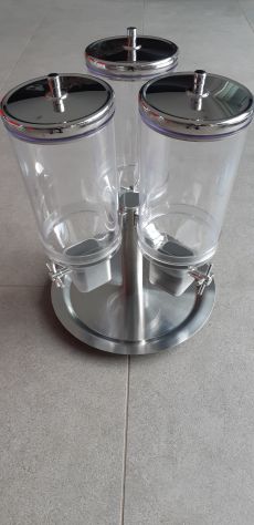 Distributore professionale di cereali in acciaio inox e plexiglass - Foto 3