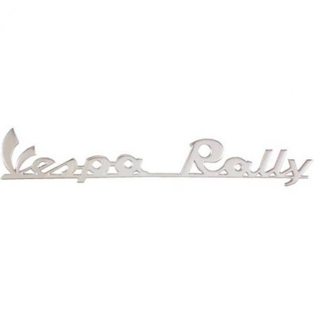 Targhetta posteriore Vespa Rally