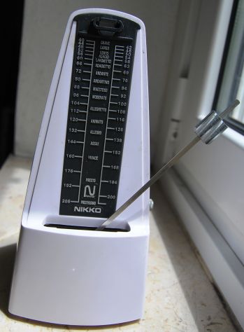 metronomo nikko seiki bianco - Foto 6