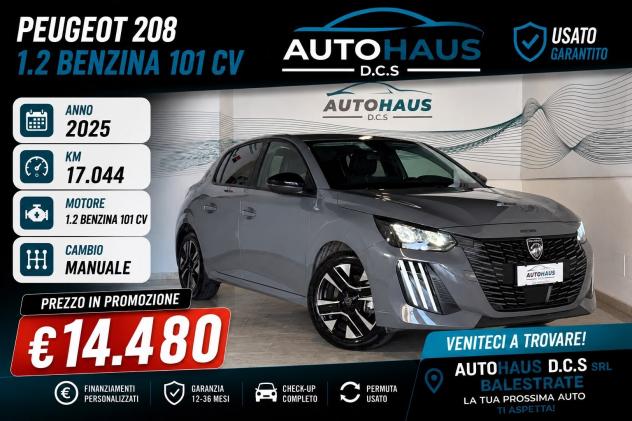 Peugeot 208 1.2 Benzina 101 cv