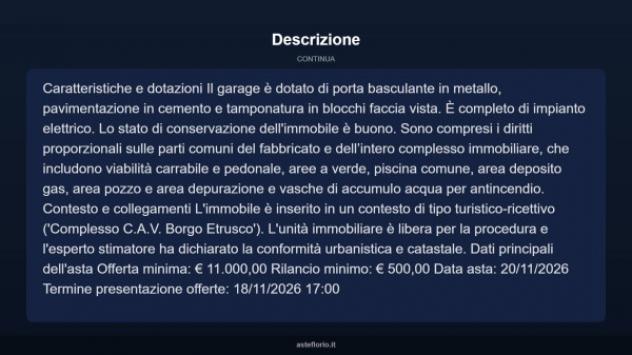 Immobile in asta di 22 m² in vendita a Scarlino - Foto 4