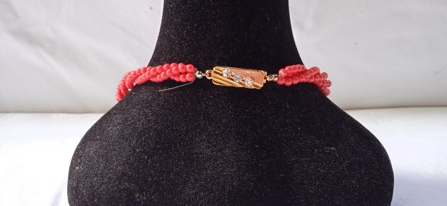 Collana in vetro vintage - Foto 5