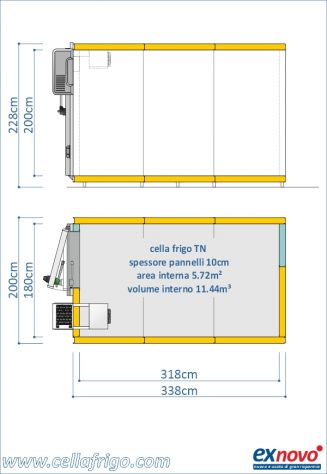 cella TN per food truck in pronta consegna - Foto 3
