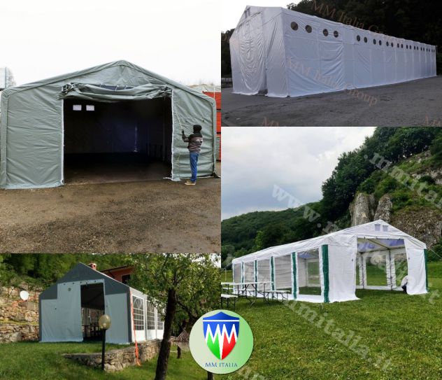 Tendostrutture Mobili, Tendoni Tunnel in Pvc su misura 4.000 soluzioni - Foto 10