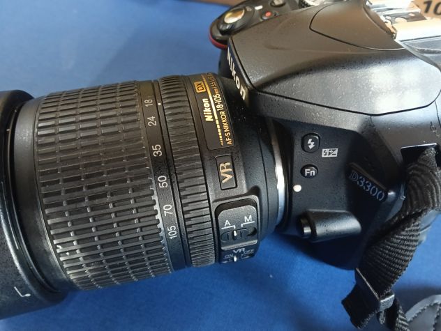 Nikon D3300 con obiettivo 18-105 VR. Scatole originali, come nuova! - Foto 5