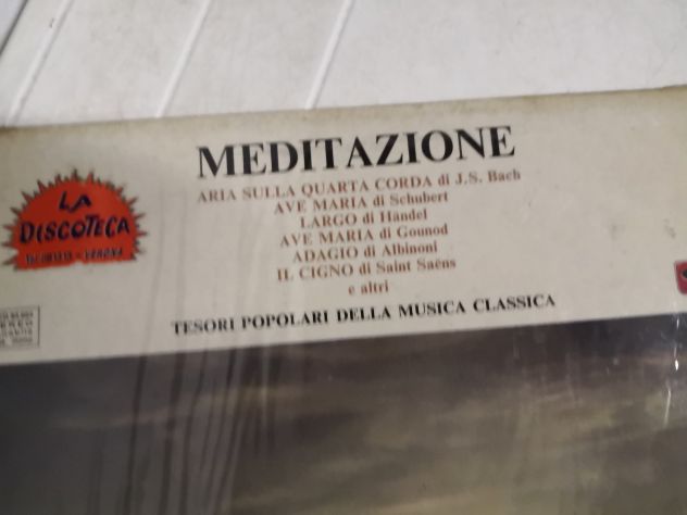 Disco Vinile Lp 33 giri "MEDITAZIONE - Tesori popolari della musica classica" - Foto 4