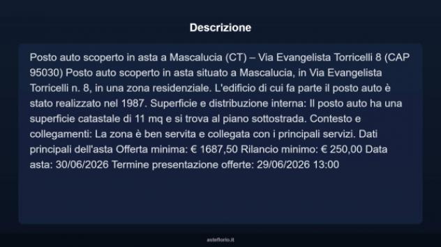 Immobile in asta di 11 m² in vendita a Mascalucia - Foto 9
