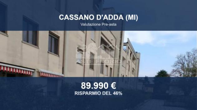 Immobile in asta di 119 m², box auto in vendita a Cassano d'Adda