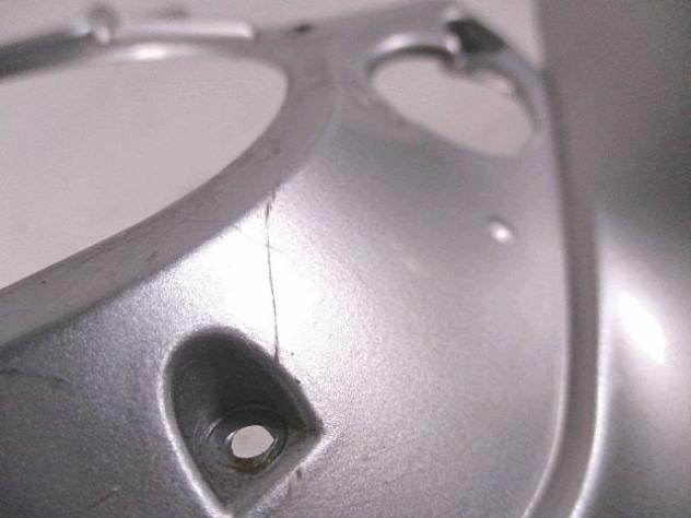 CARENA INTERNA MANUBRIO APRILIA SCARABEO 200 2000 - 2002 AP8148232 INSIDE HANDLEBAR FAIRING LEGGERMENTE STRISCIATA - Foto 3