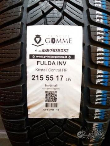 4 gomme 215 55 17 fulda inv a3966 - Foto 2