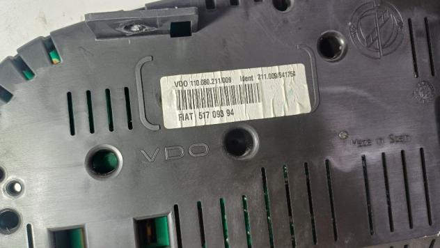QUADRO STRUMENTI CENTRALE LIVELLI LANCIA Ypsilon 1° Serie 51709394 188A9000 (0306) - Foto 4