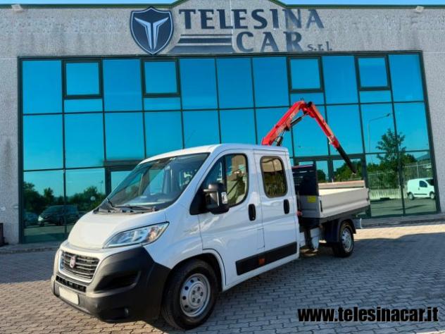 FIAT DUCATO 2.3 MTJ 7 POSTI GRU E CASSONE FISSO rif. 23798971