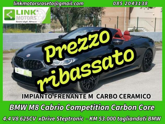 BMW M8 Cabrio Competition CarbonCore/ FULL/ TAGLIANDI rif. 24171002 - Foto 2