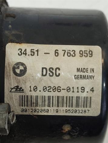 CENTRALINA ABS BMW Z4 E85/E86 3451 6763959 6764088 N46B20B benzina 1995 (0209) - Foto 6