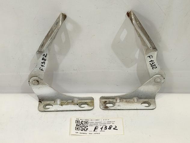 CERNIERE COFANO ANTERIORE DX E SX FORD Transit Serie 6C1116800 6C1116801 JXFA/C (0614)