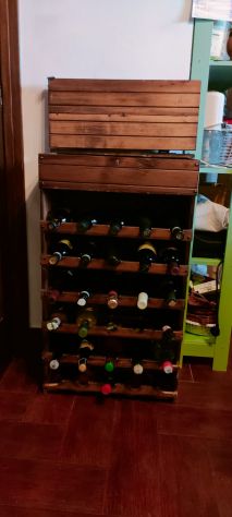 n 2 cantinette di legno porta vini - Foto 2