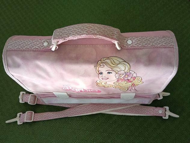 Cartella Barbie a valigetta + portapenne Barbie, originali Mattel vintage - Foto 2