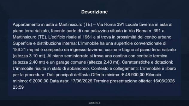 Immobile in asta di 186 m² in vendita a Martinsicuro - Foto 12