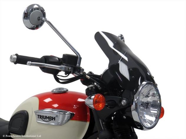 Triumph Bonneville T 100 ammortizzatori centralina cupolino protezioni - Foto 9