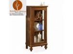 Mobili Classici Bergamo Vetrinetta Legno 1 Anta 2 Ripiani Arte Povera cod 11402