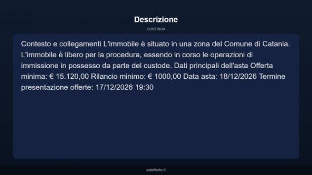 Immobile in asta di 120 m² con più di 5 locali in vendita a Catania - Foto 15