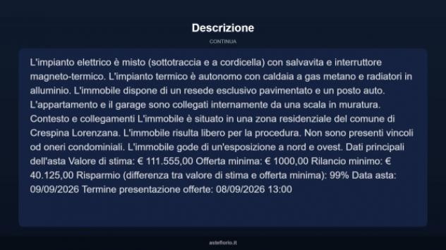 Immobile in asta di 61 m², box auto in vendita a Crespina e Lorenzana - Foto 17