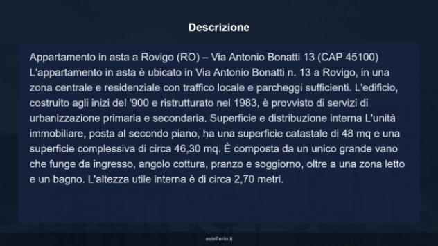 Immobile in asta di 48 m² in vendita a Rovigo - Foto 8