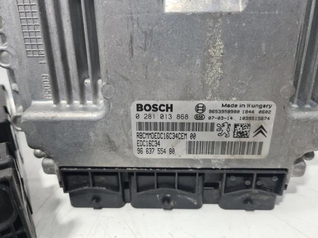 KIT CENTRALINA MOTORE PEUGEOT 207 1° Serie 9663755480 Diesel (0609) - Foto 3
