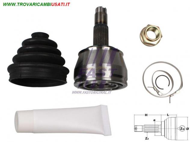GIUNTO OMOCINETICO FIAT STILO 01 ESTERNO 1.9 JTD FT25086K  FIAT - BRAVO - 2007  2010, FIAT - STILO SW - 2001  2010