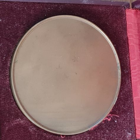 Medaglia in bronzo  Ludwig  Van Beethoven   firmata  AUGUSTE COUTIN d - Foto 3