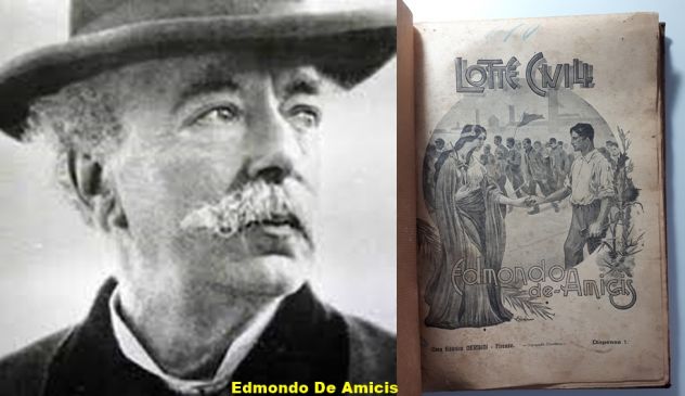 LOTTE CIVILI, Edmondo de Amicis, Casa Editrice NERBINI - Firenze 1904.