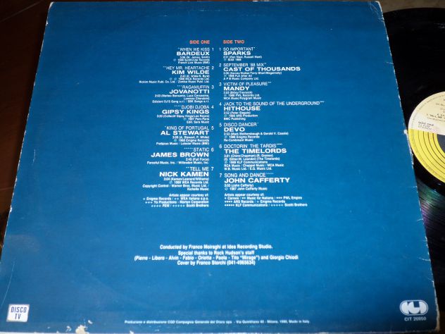STUDIO 54 Synergy - CompilationMixed LP / 33 giri 1988 CGD - Foto 2