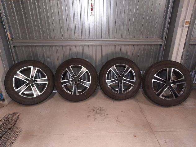 Gomme invernali CONTINENTAL 215/60 R16 99H M+S montati su cerchi in lega MAK"16" - Foto 2