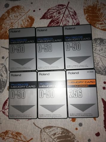 Card Suoni Korg M1 M3r Roland D50 Korg 01W / 03RW Korg Vavestation + ram - Foto 5
