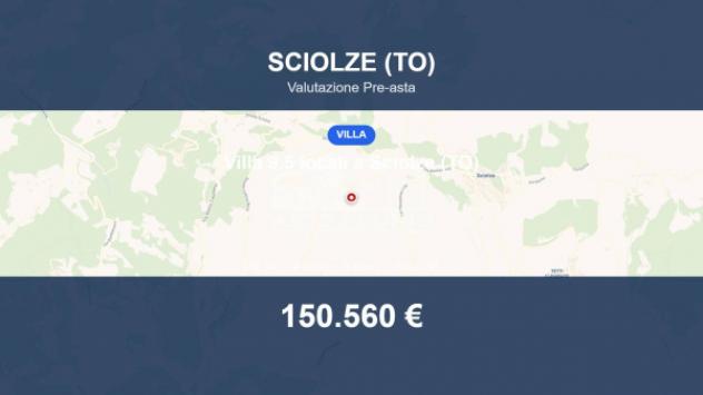 Immobile in asta di 259 m² con più di 5 locali e box auto in vendita a Sciolze