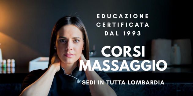 CORSI DI MASSAGGIO A PAVIA DAL 1993