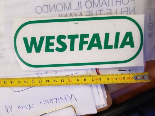 adesivi westfalia 2 elementi come in foto da 18 cm