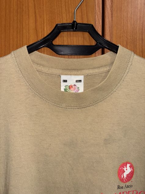 T SHIRT/MAGLIETTA A MEZZE MANICHE PAMPERO RUM FUORI PRODUZIONE ANNI 2000”FRUIT - Foto 10