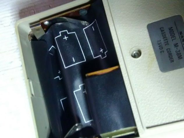 SANYO M38 M REGISTRATORE ST 7 AN 71 X RECUPERO COMPONENTI - Foto 7