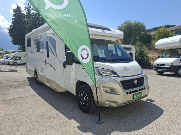 CAMPER CI DUCATO SEMINTEGRALE 4 POSTI LETTO BASCULANTE GEMELLI GARAGE SEMIDINETTE GENERALI CAMPEGGIO USATI 1718 - Foto 2