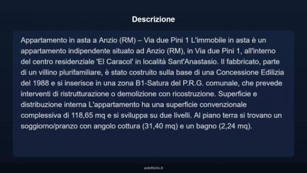 Immobile in asta di 118 m² in vendita a Anzio - Foto 18