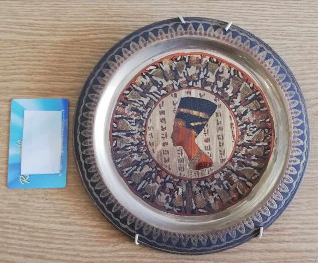 Piatto ceramica artistica di Deruta lavorato e dipinto a mano - Foto 9