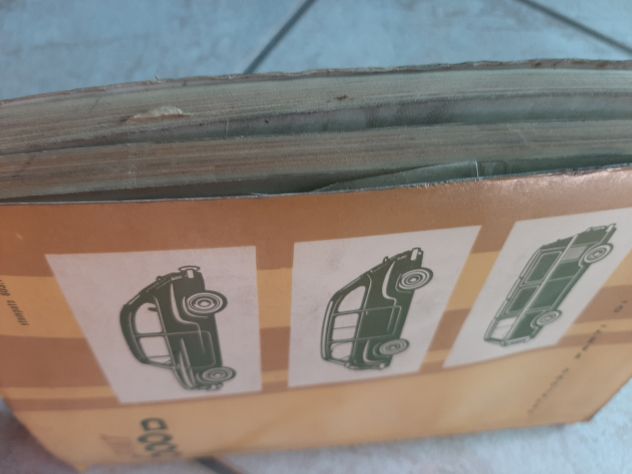 FIAT 600 D CATALOGO PARTI DI RICAMBIO ORIGINALE ANNO 1966 - Foto 3