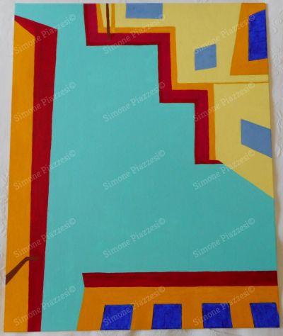Quadro di Simone Piazzesi - SPICCHI DI CIELO SOPRA IL BOLOGNINI (2020)